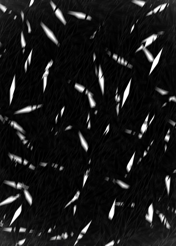 Splitter Pattern Black