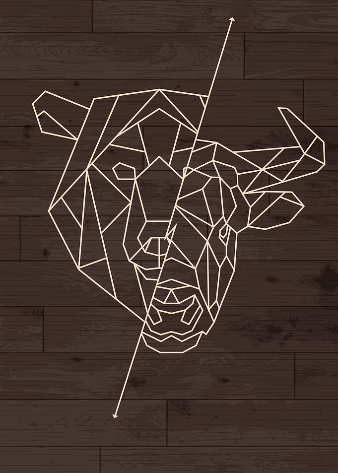 STOCK MARKET BEAR AND BULL
