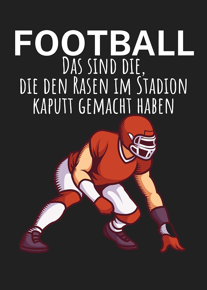 Football Rasen kapput