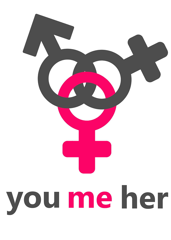 you me her