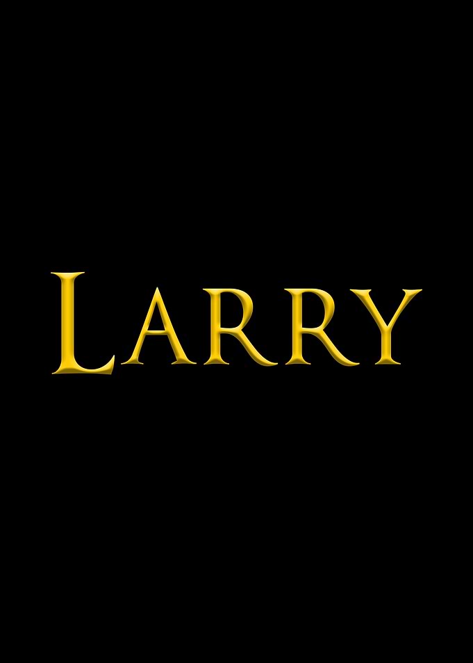 Larry Yellow On Black