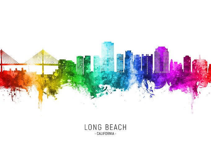 Long Beach Skyline