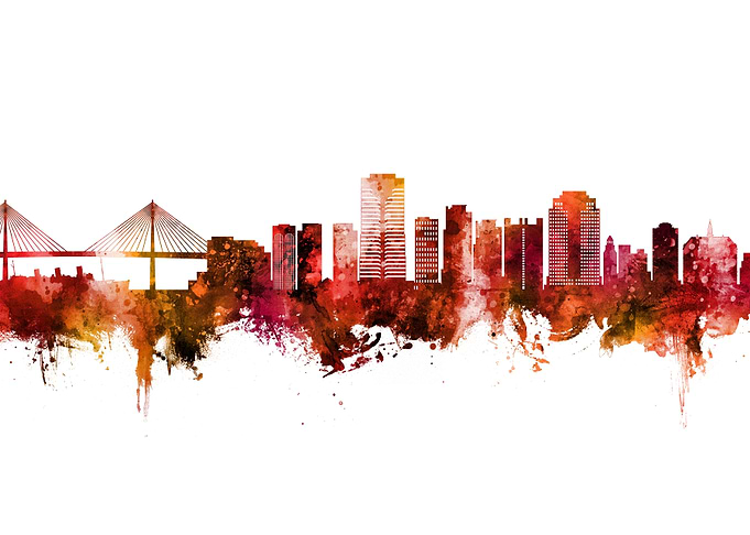Long Beach Skyline