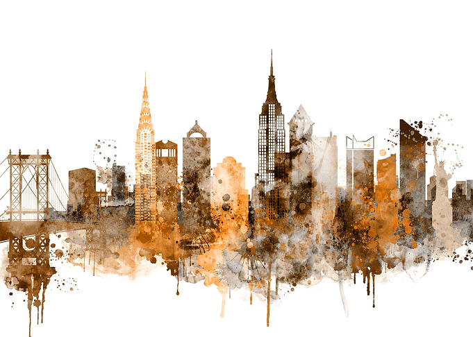 New York NYC Skyline