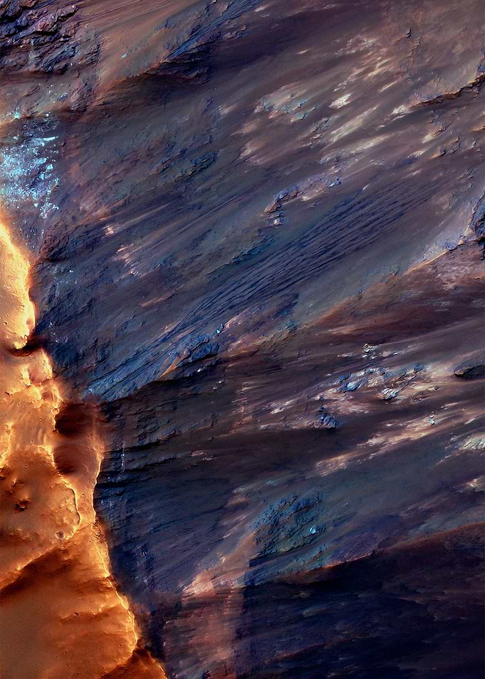 Planet surface Mars