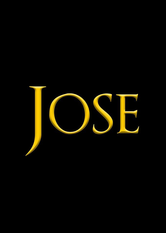 Jose Yellow On Black