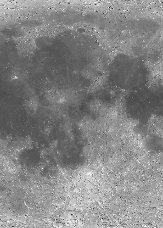 Planet surface Moon