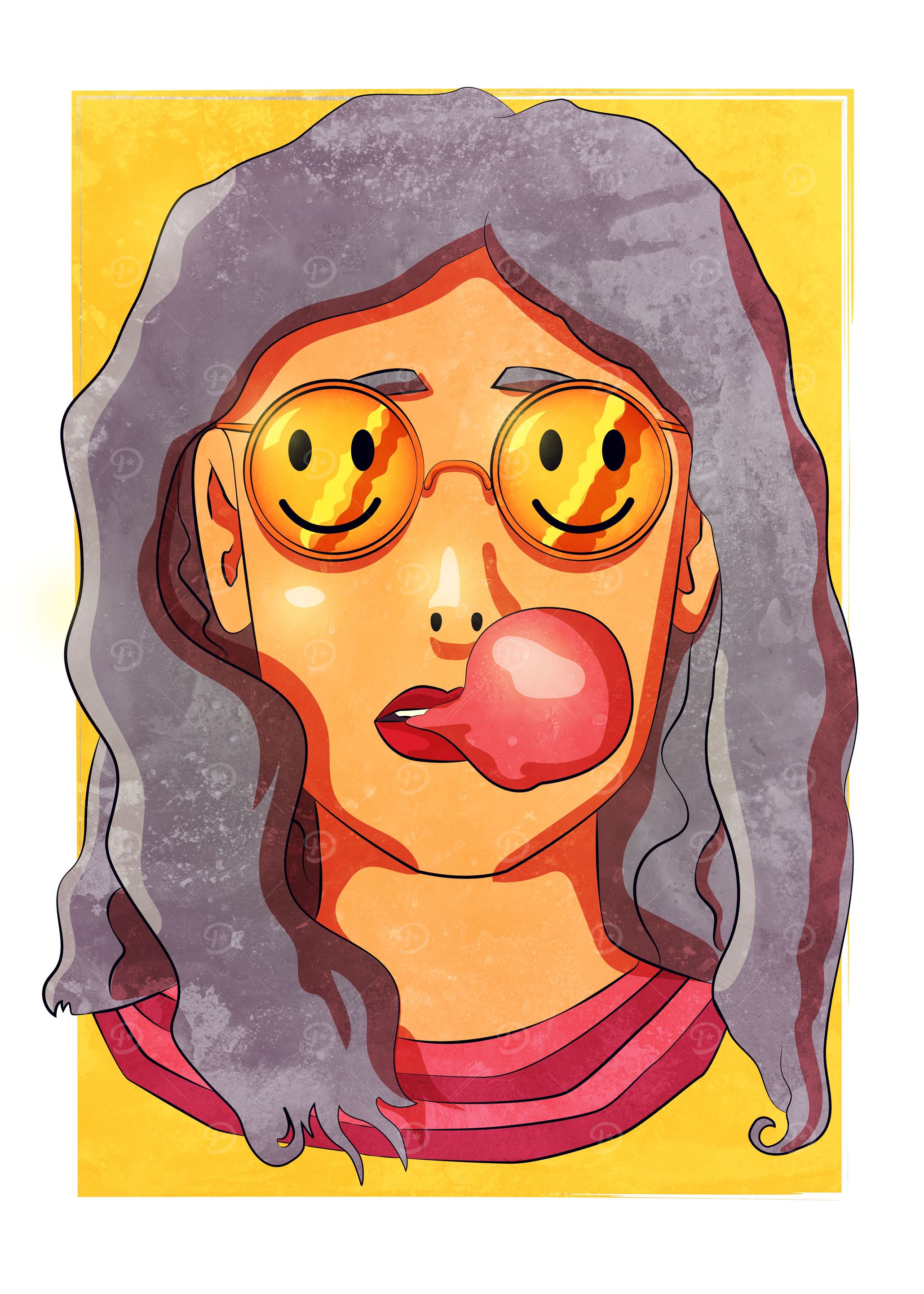 Gum girl