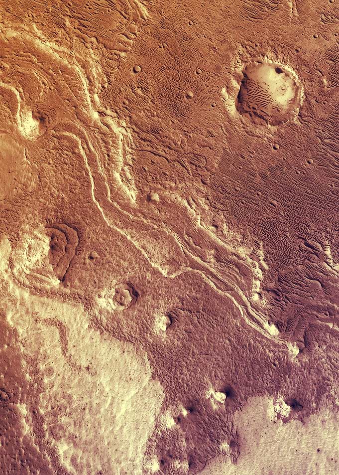 Planet surface Mars