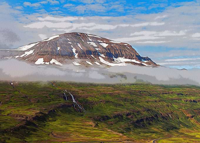 Iceland landscape
