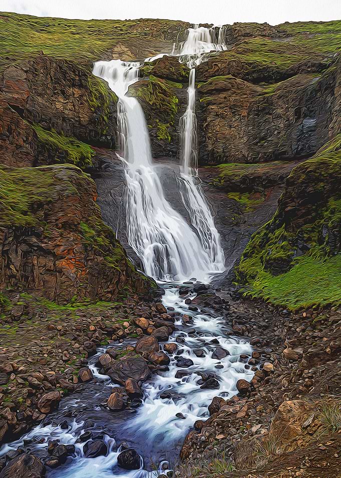 Iceland Waterfall