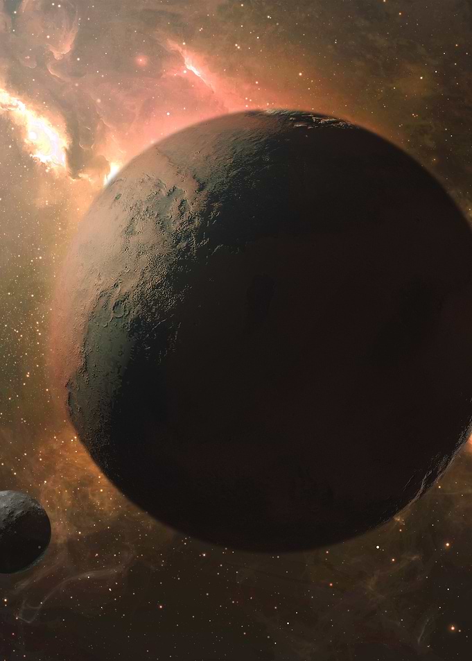 Mars space art