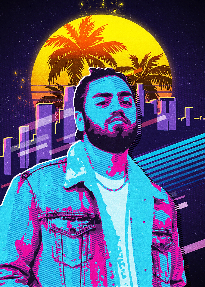 Ali Gatie rapper retro