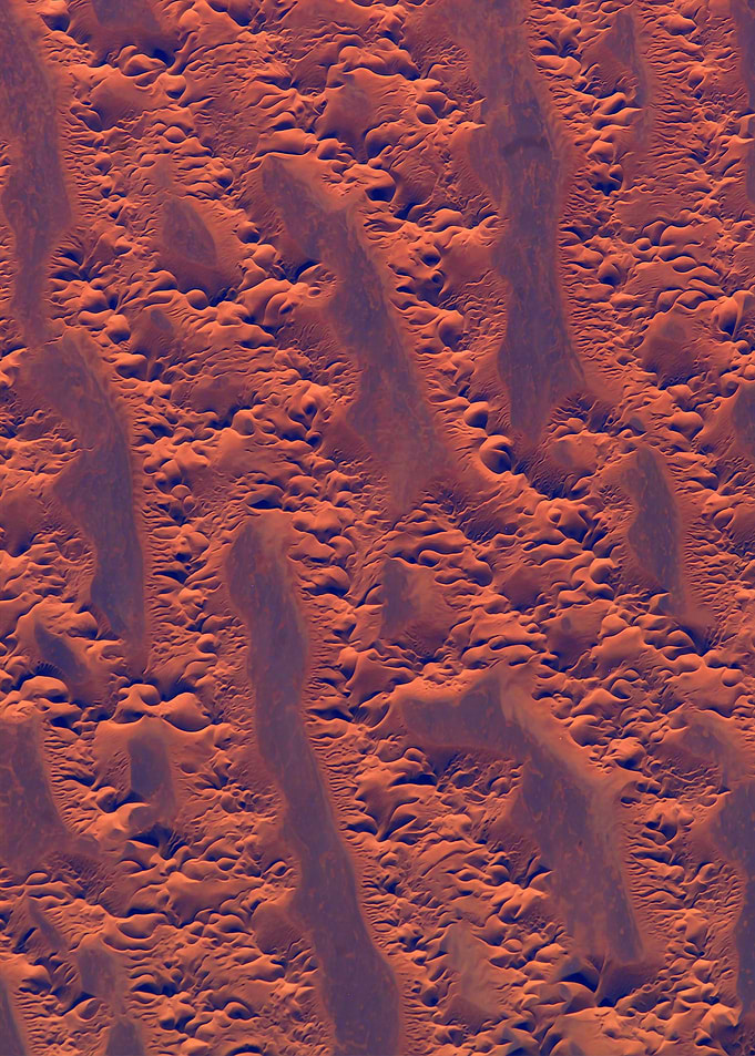 Mars Lava Planet surface