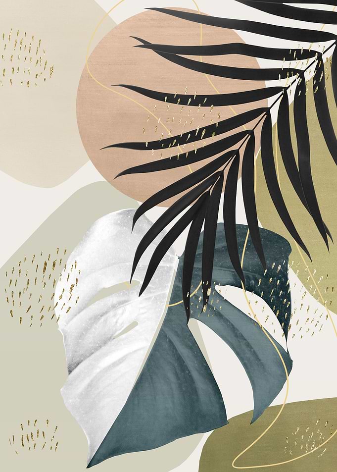 Monstera Abstract 1
