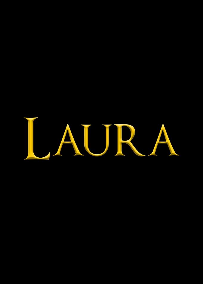 Laura Yellow On Black