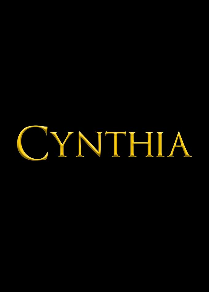 Cynthia Yellow On Black
