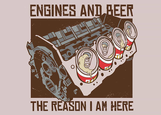 Engines and beer