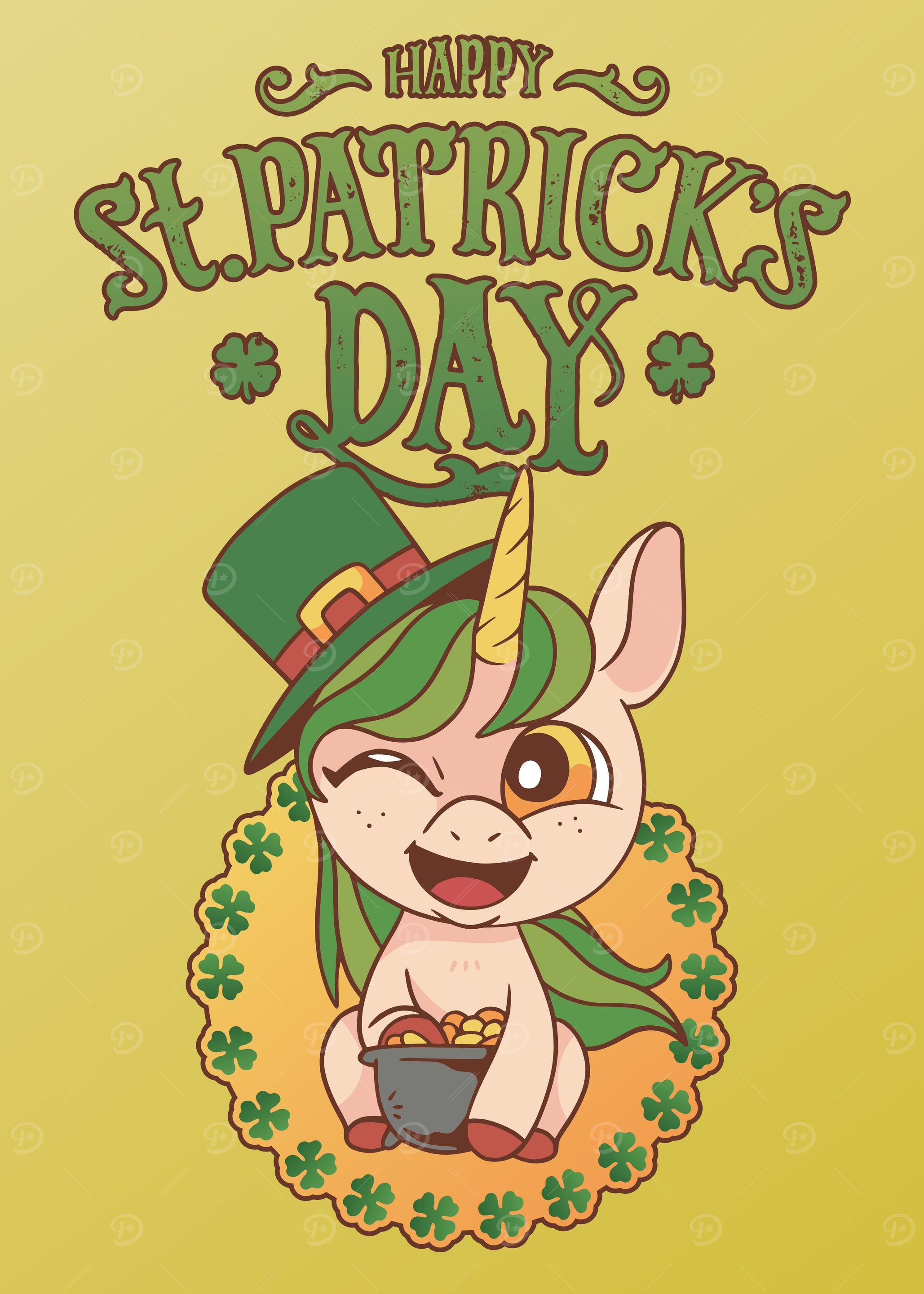 Saint Patricks Unicorn
