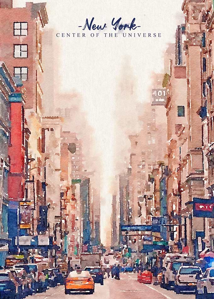 Watercolor New York