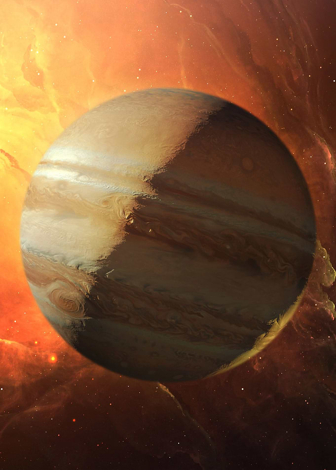 Jupiter space art