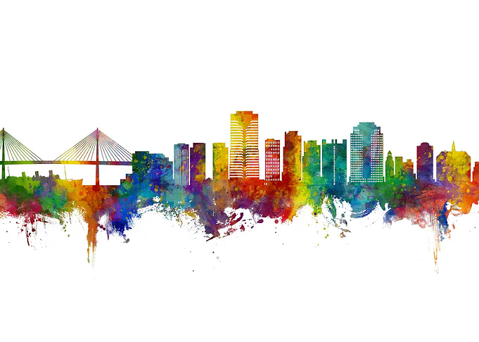 Long Beach Skyline