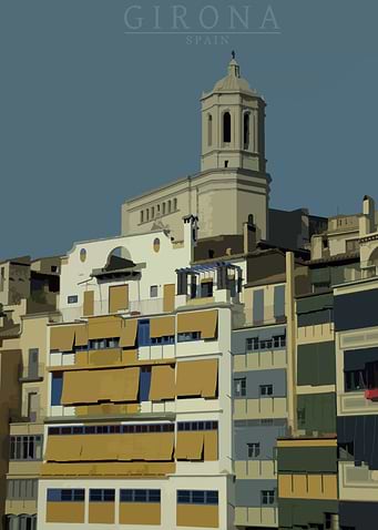 Spain Girona city