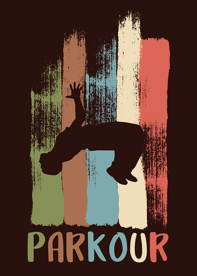 PARKOUR VINTAGE POSTER