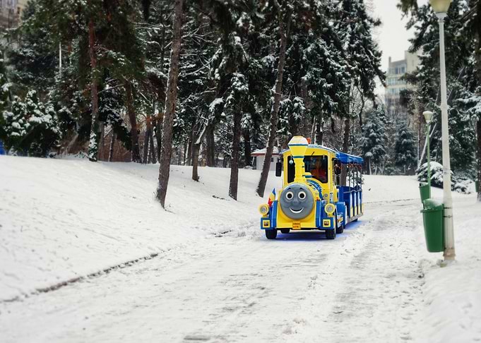 thomas train snow