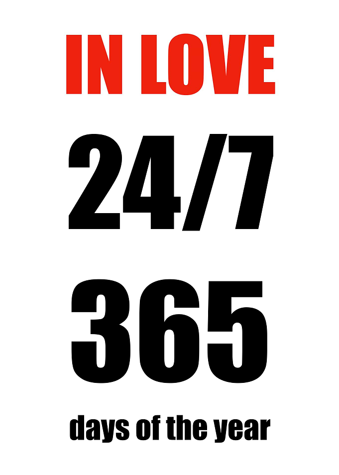 In Love 24 7