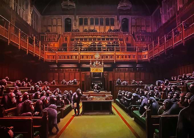 Banksy Devolved Parliament