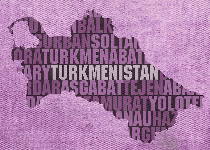 Turkmenistan Country Words