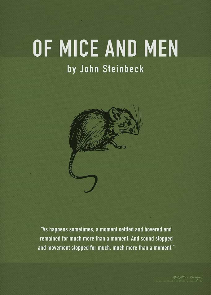 Of Mice and Men Book Art