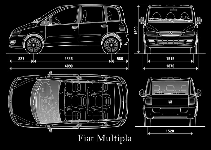 Fiat Multipla 2007