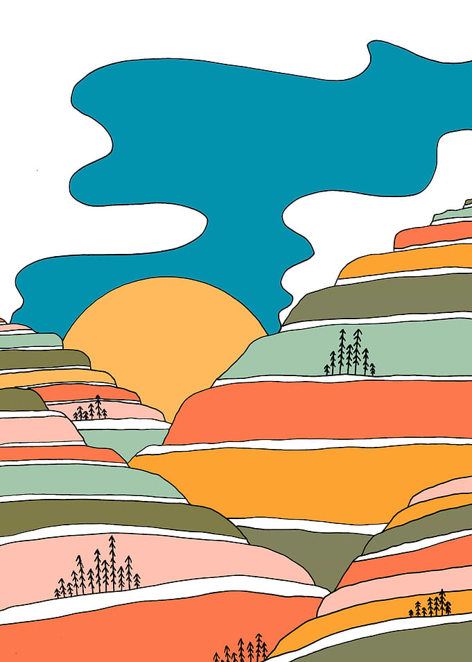 Segment hills