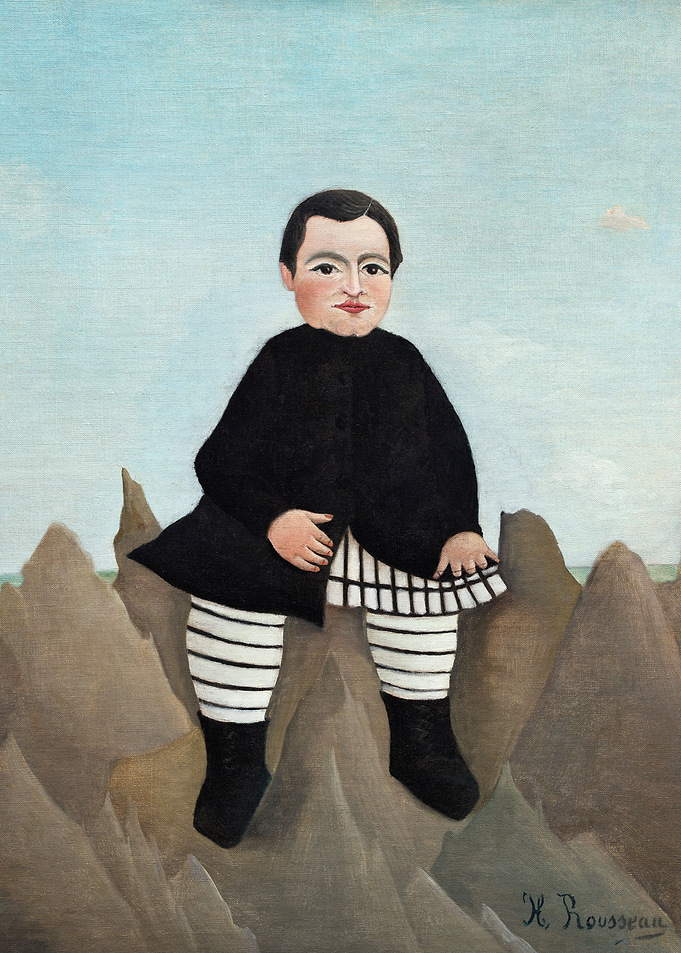 Boy on the Rocks