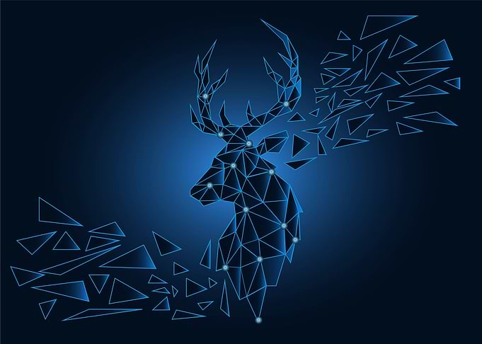 polygonal deer