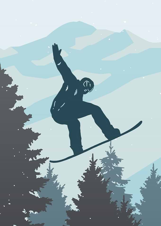 SNOWBOARD LANDSCAPE