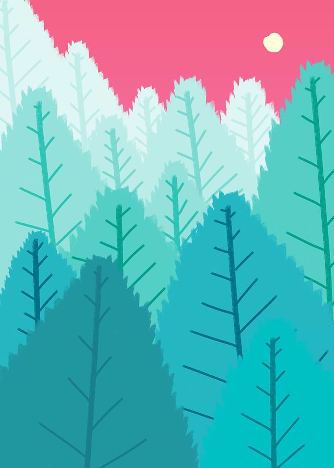 The bright forest