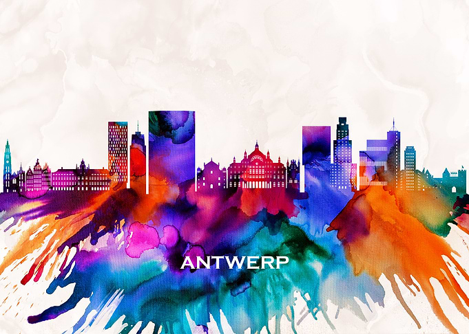 Antwerp Skyline