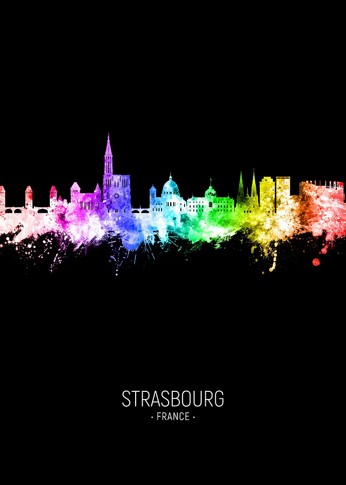 Strasbourg Skyline France
