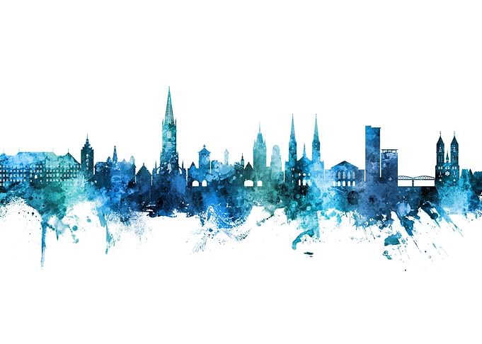 Freiburg Skyline