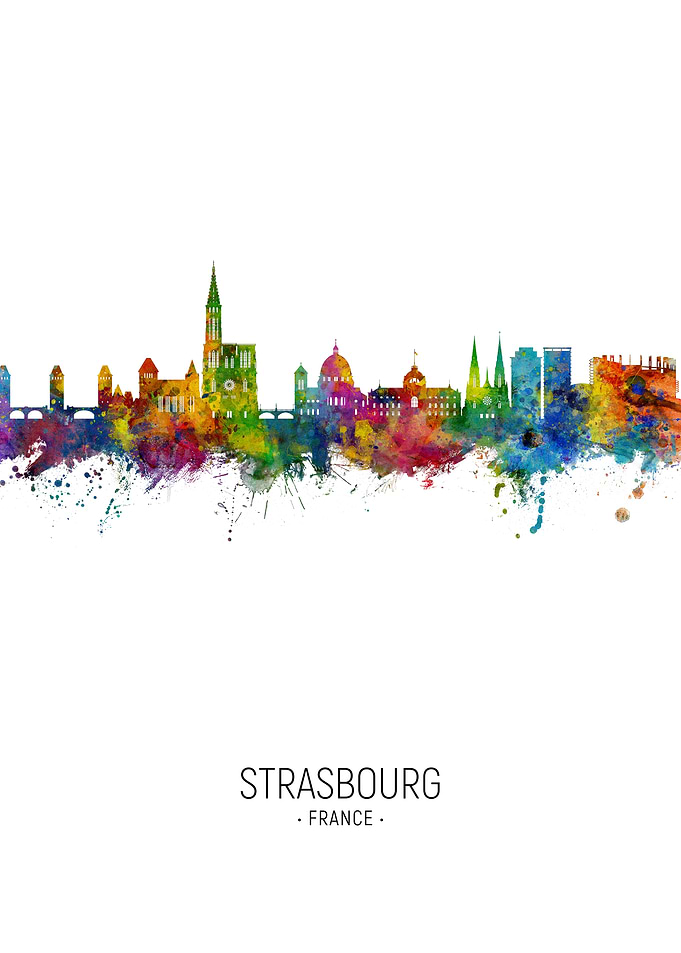 Strasbourg Skyline France