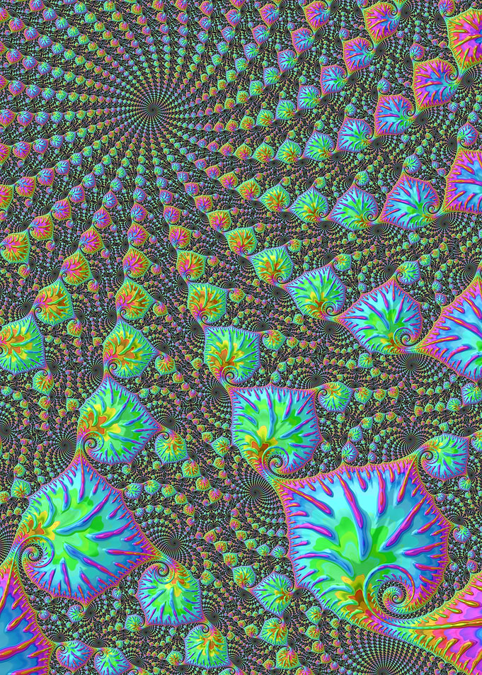 Funky Rainbow Spiral