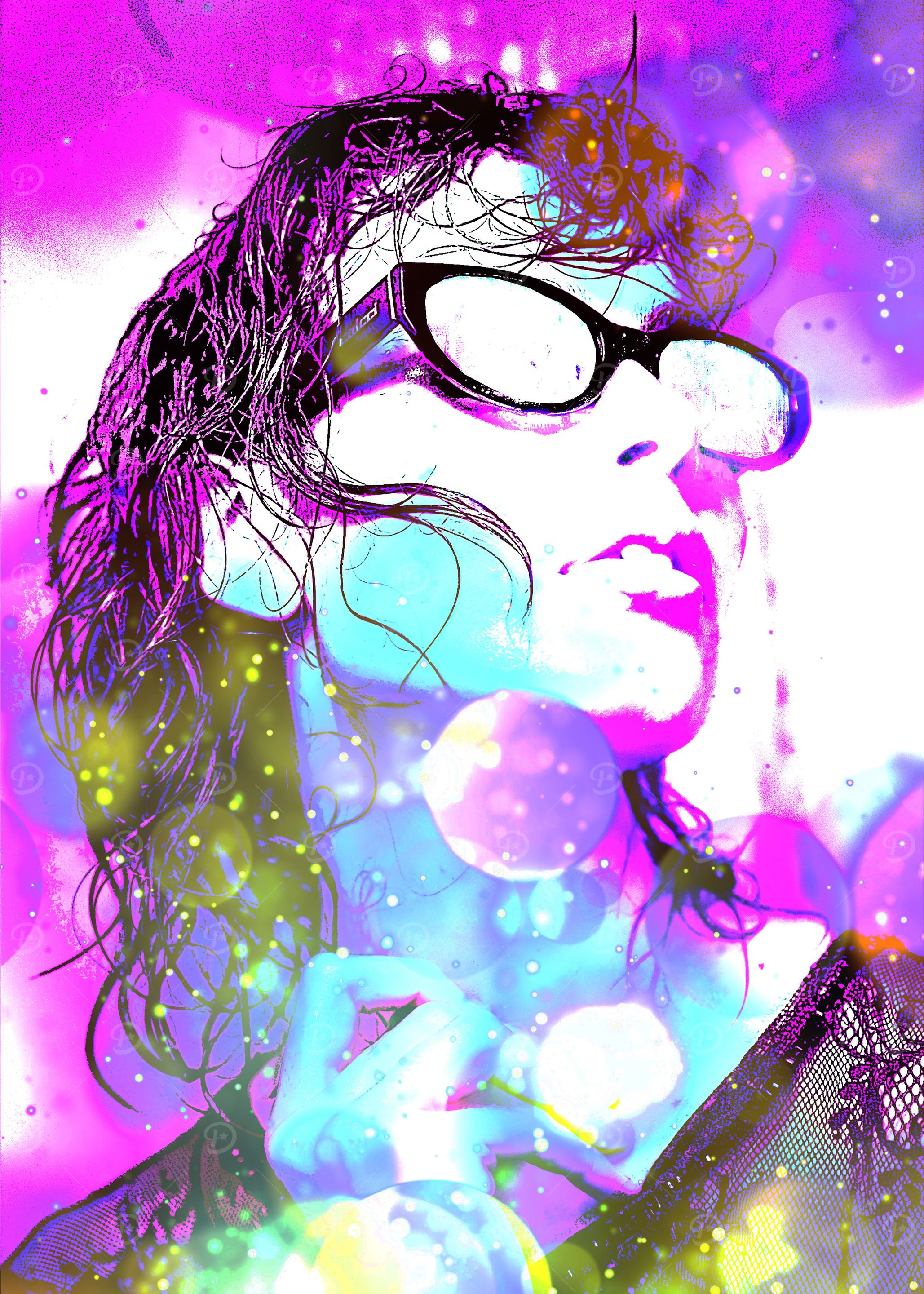 Woman Wearing Sunglasses