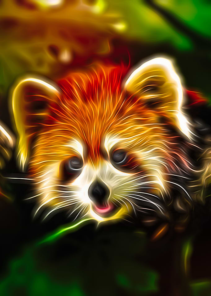 Red panda fractal