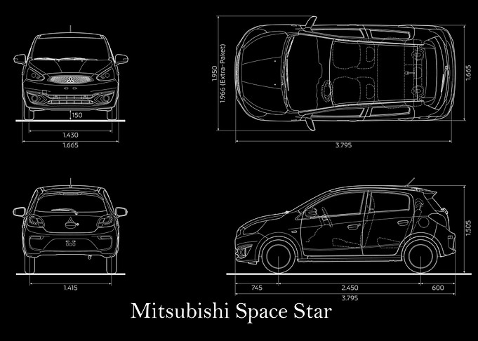 Mitsubishi Space Star 2019