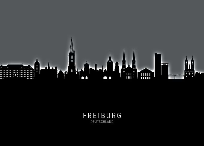 Freiburg Skyline