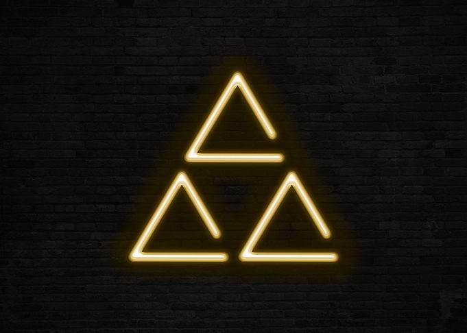 Triforce Neon