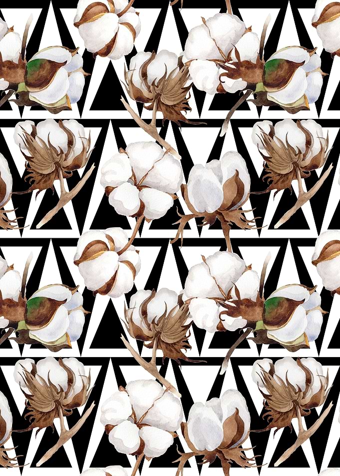 Cotton Flower Pattern 12